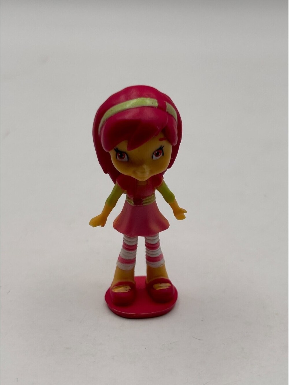 American Greetings Strawberry Shortcake Miniature Toy Figure Pink